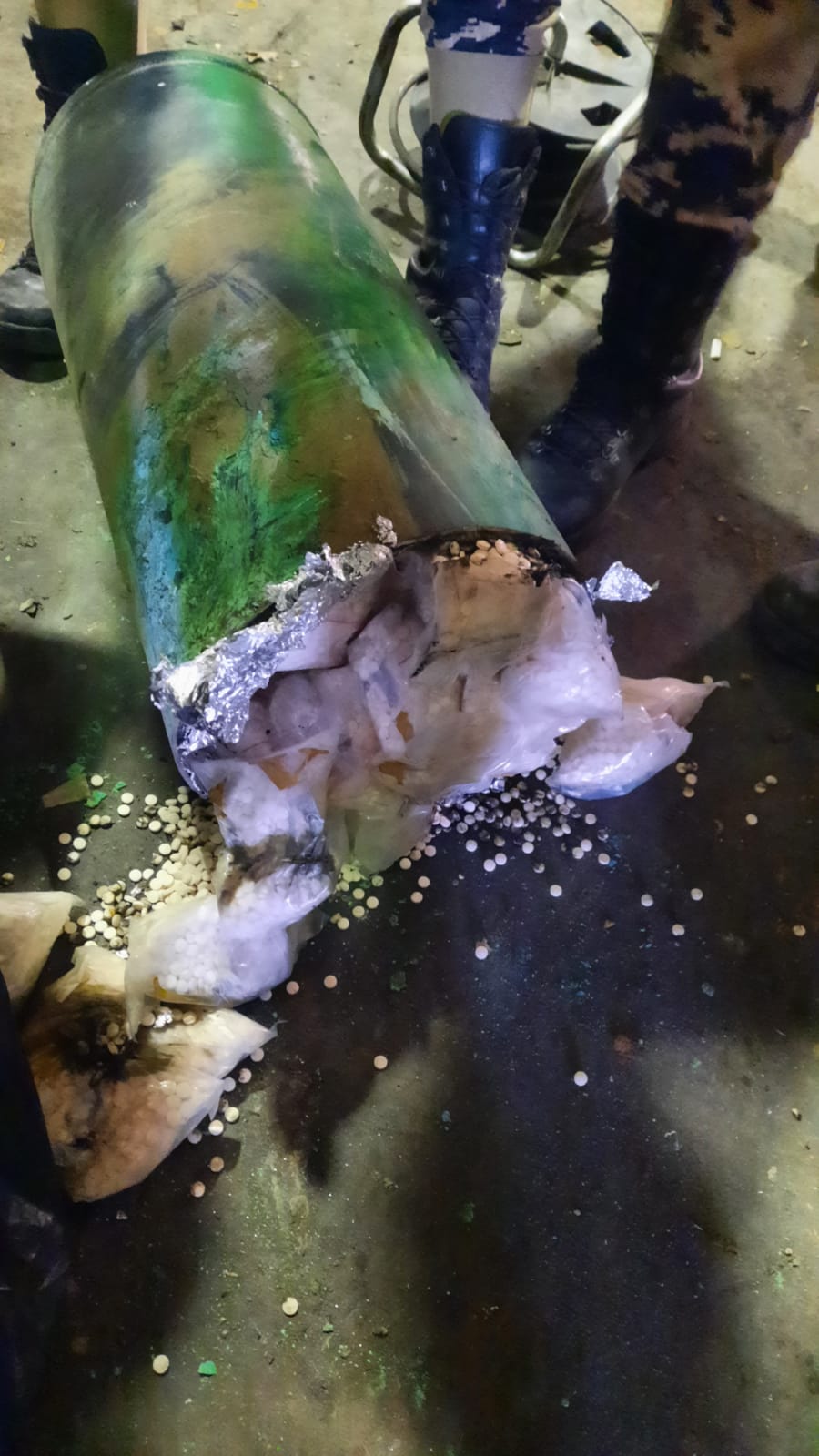 في جمرك جابر.. 200 ألف حبة