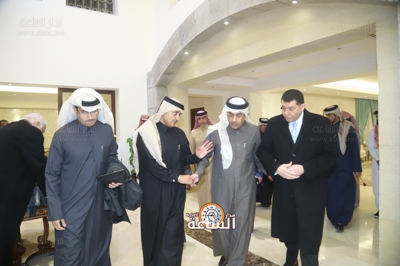 بشر الخصاونة يلتقي المري.. ووزيرا العمل