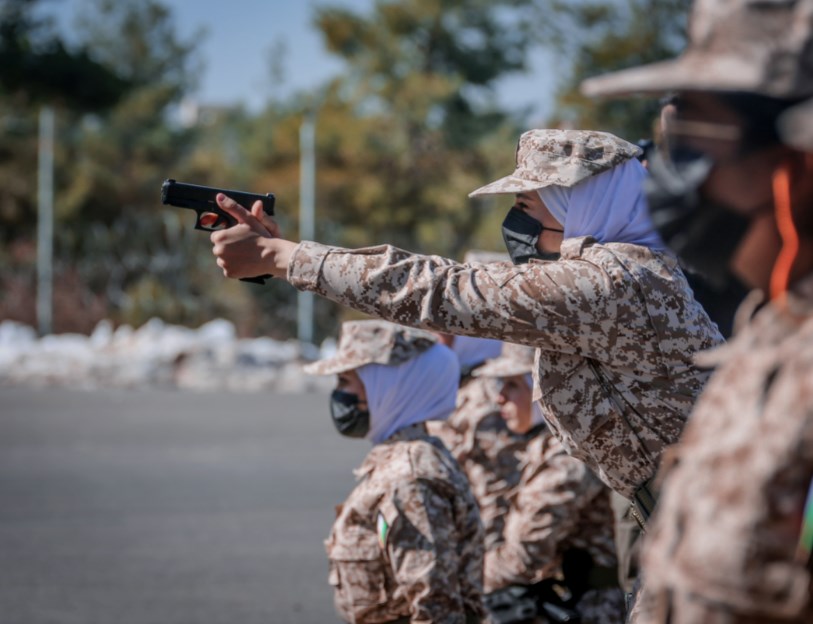 تخريج دورة المجندات رقم1 في الحرس