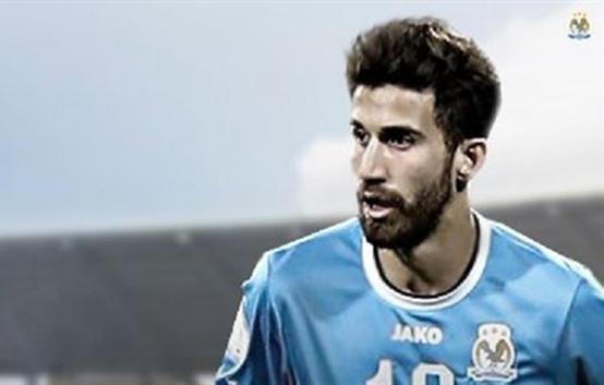 اللاعب الأردني علامة يحترف في الميناء