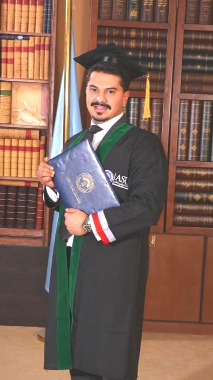 سامي الشريم يهنئ نجله المهندس ليث