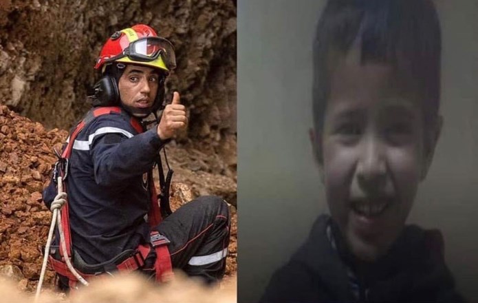 مشهد مهيب.. الطفل ريان خارج البئر..