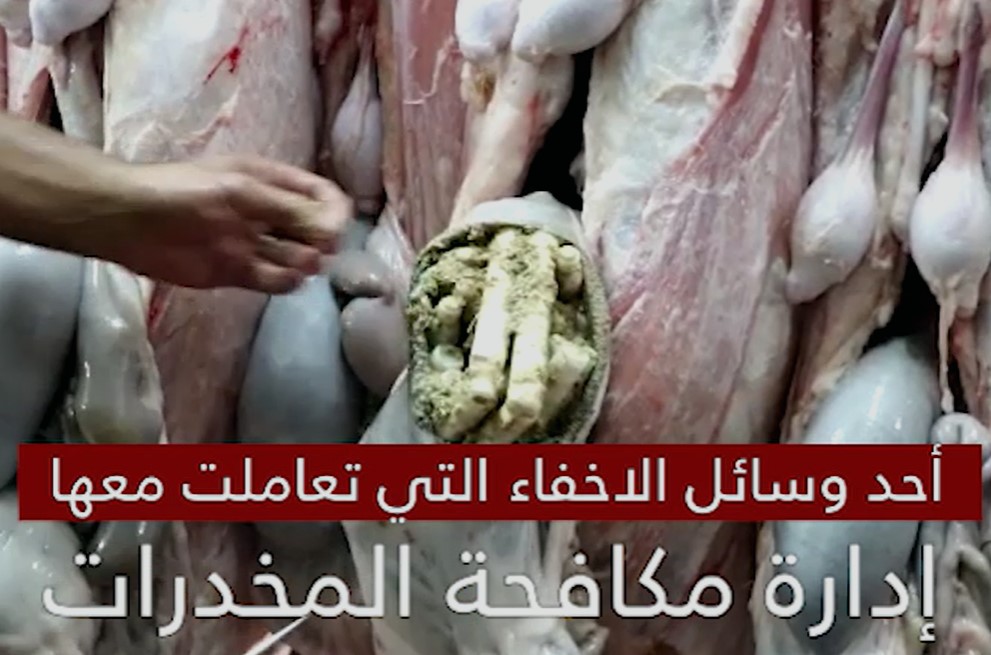 الاردن يكشف أغرب وسيلة إخفاء للمخدرات