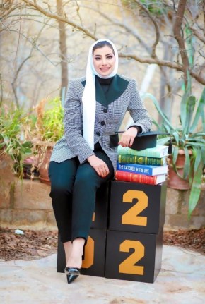 عنود خالد المبيضين.. مبارك البكالوريوس