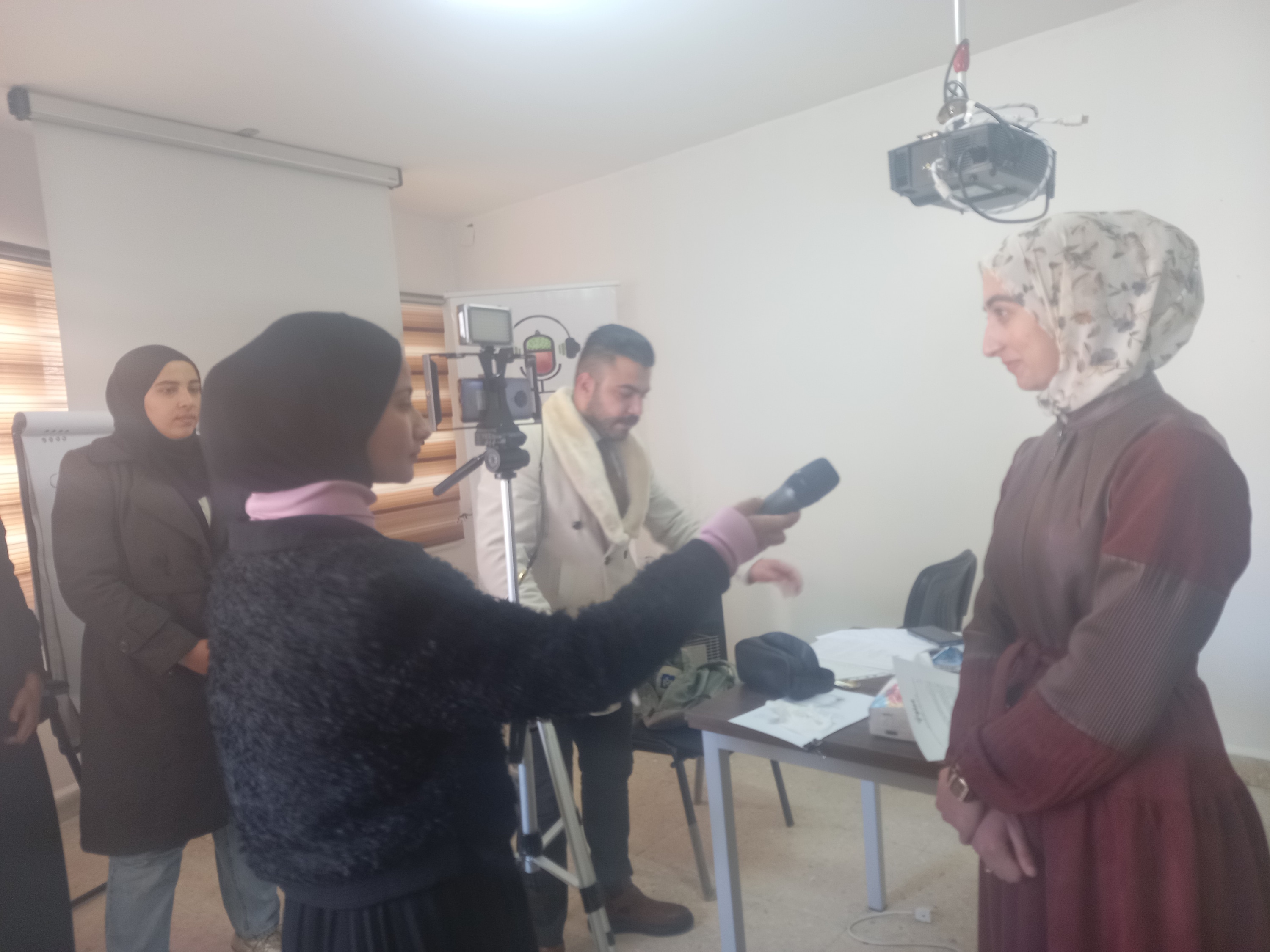 ورشة تدريبية بعنوان بناء فريق العمل