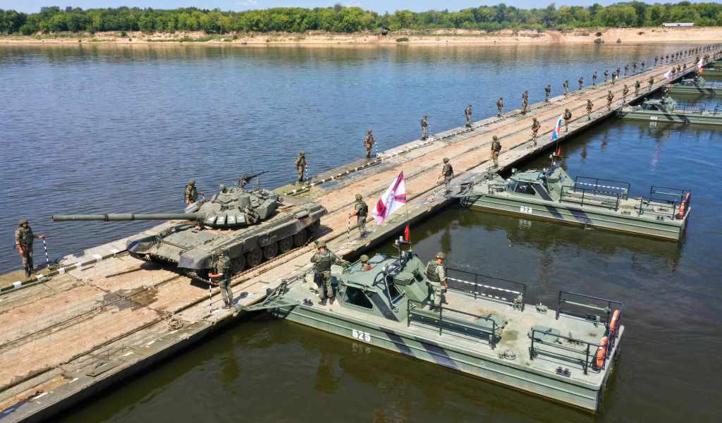 صور جوية جديدة تظهر استعدادات روسيّة