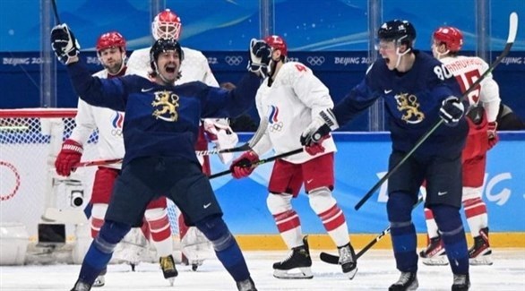 فنلندا تهزم روسيا وتحصد أول ذهبية