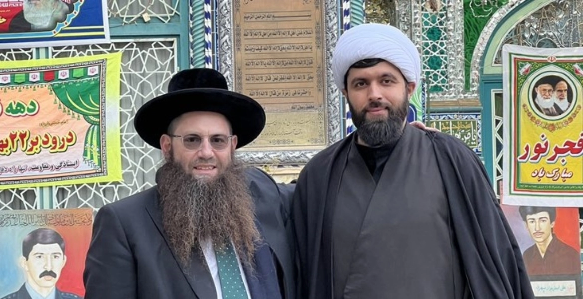 حاخام يهودي “متطرف” في إيران تجوّل