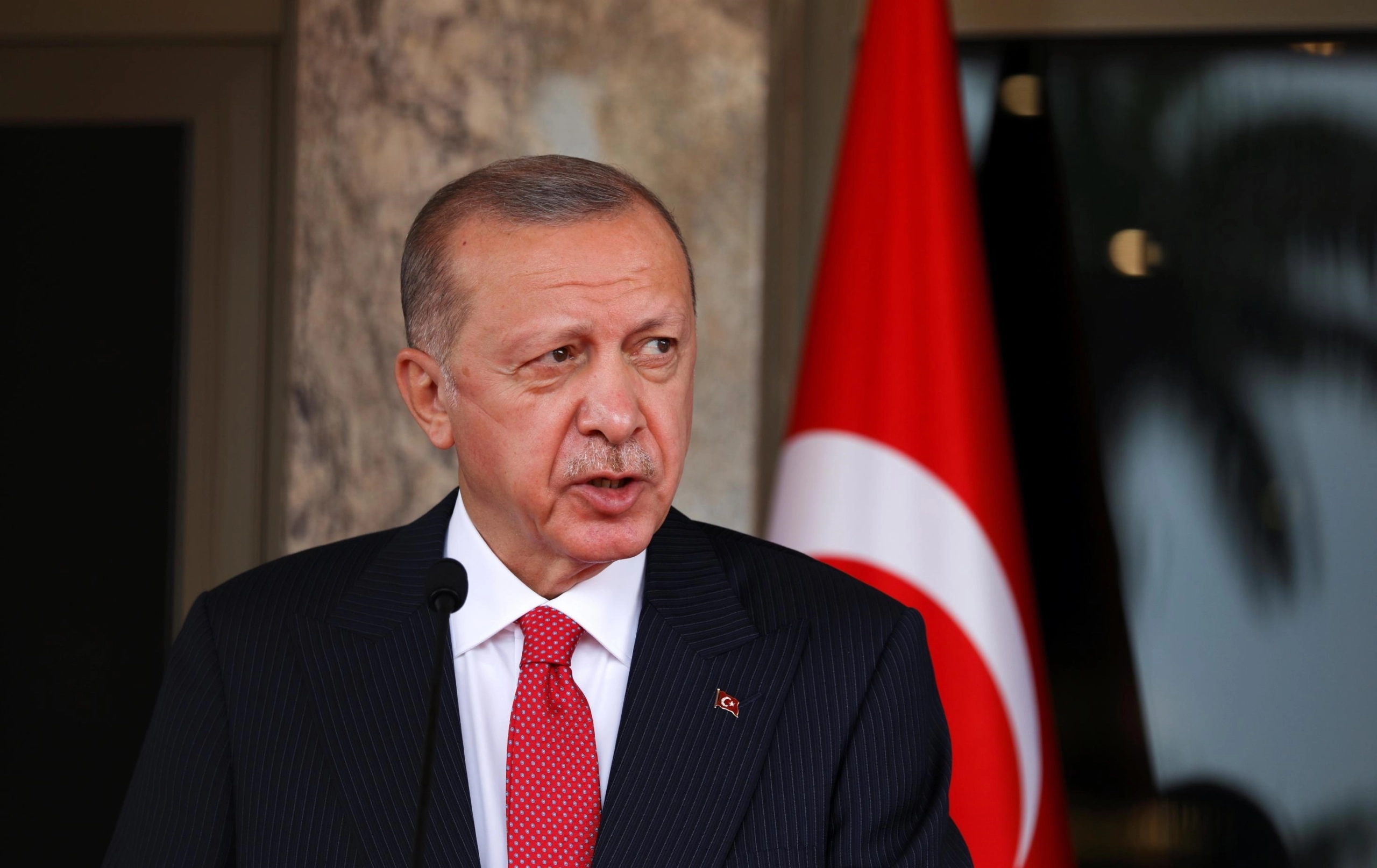 أردوغان يعلق على اعتراف روسيا باستقلال