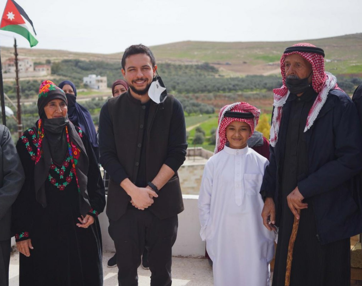 ماذا قال ولي العهد الامير الحسين