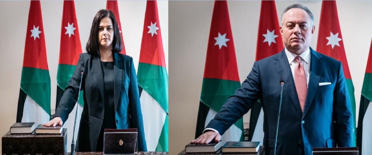 السفيران أسل التل وقيس أبو دية