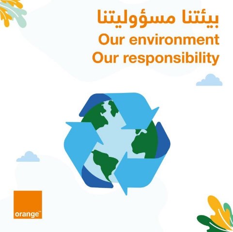 أورنج تقود مسؤوليتها البيئية انطلاقا من