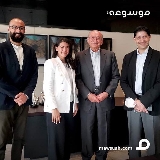 صبيح المصري يدعم شركة موسوعة