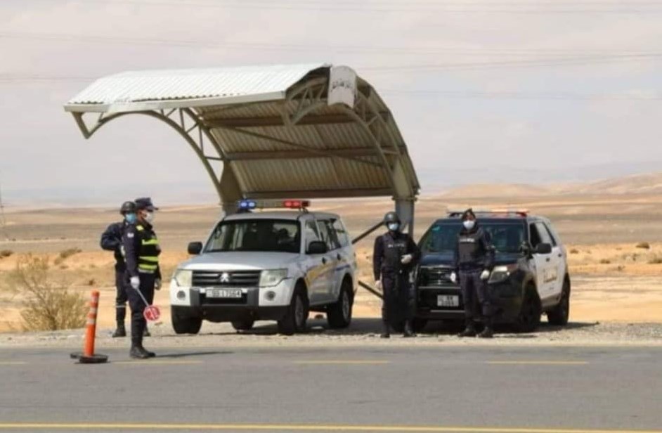 على جسر جرش