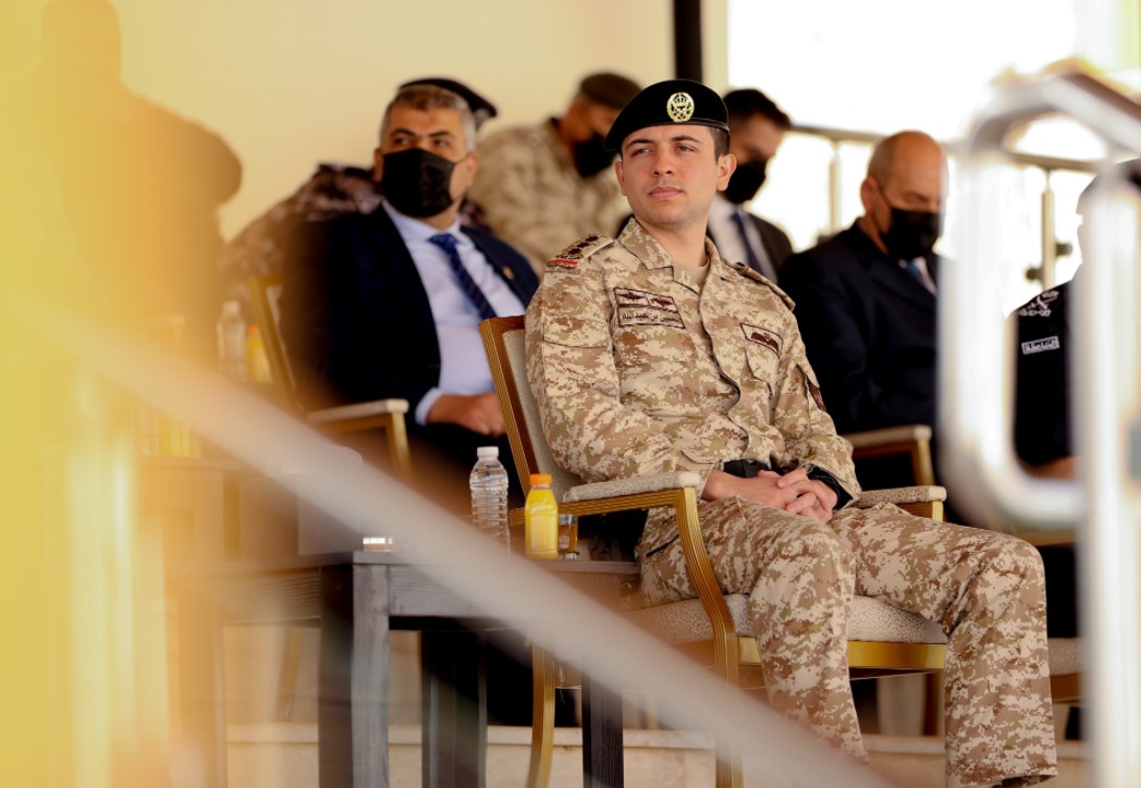 ولي العهد يتابع تمرين استجابة النشامى