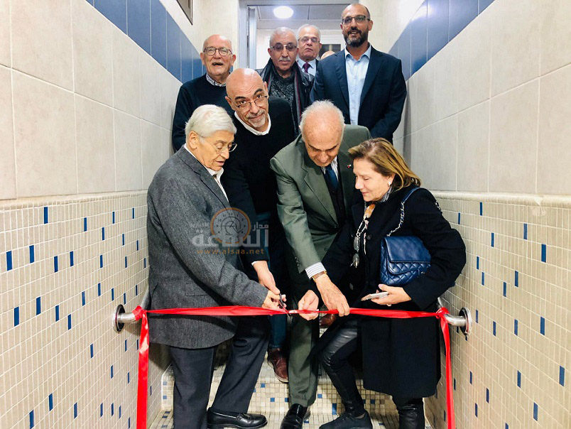 منيب المصري وميشيل الصايغ يقصان الشريط