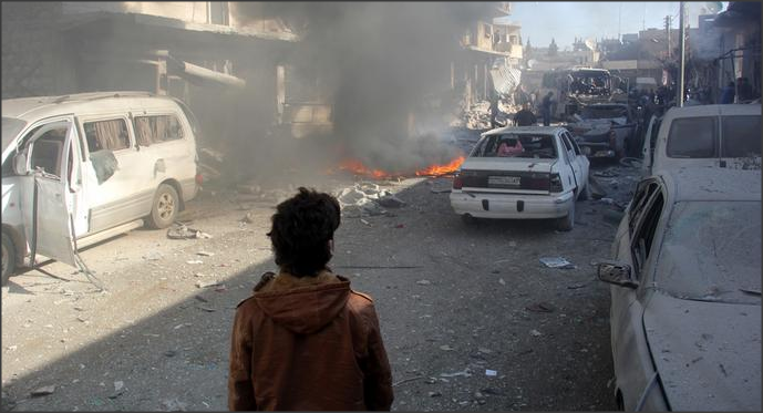 قتلى وجرحى في تفجير انتحاري في