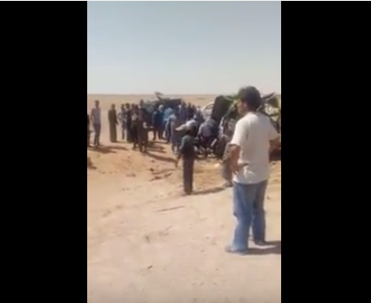 بالفيديو.. وفاتان بحادث مروع في معان