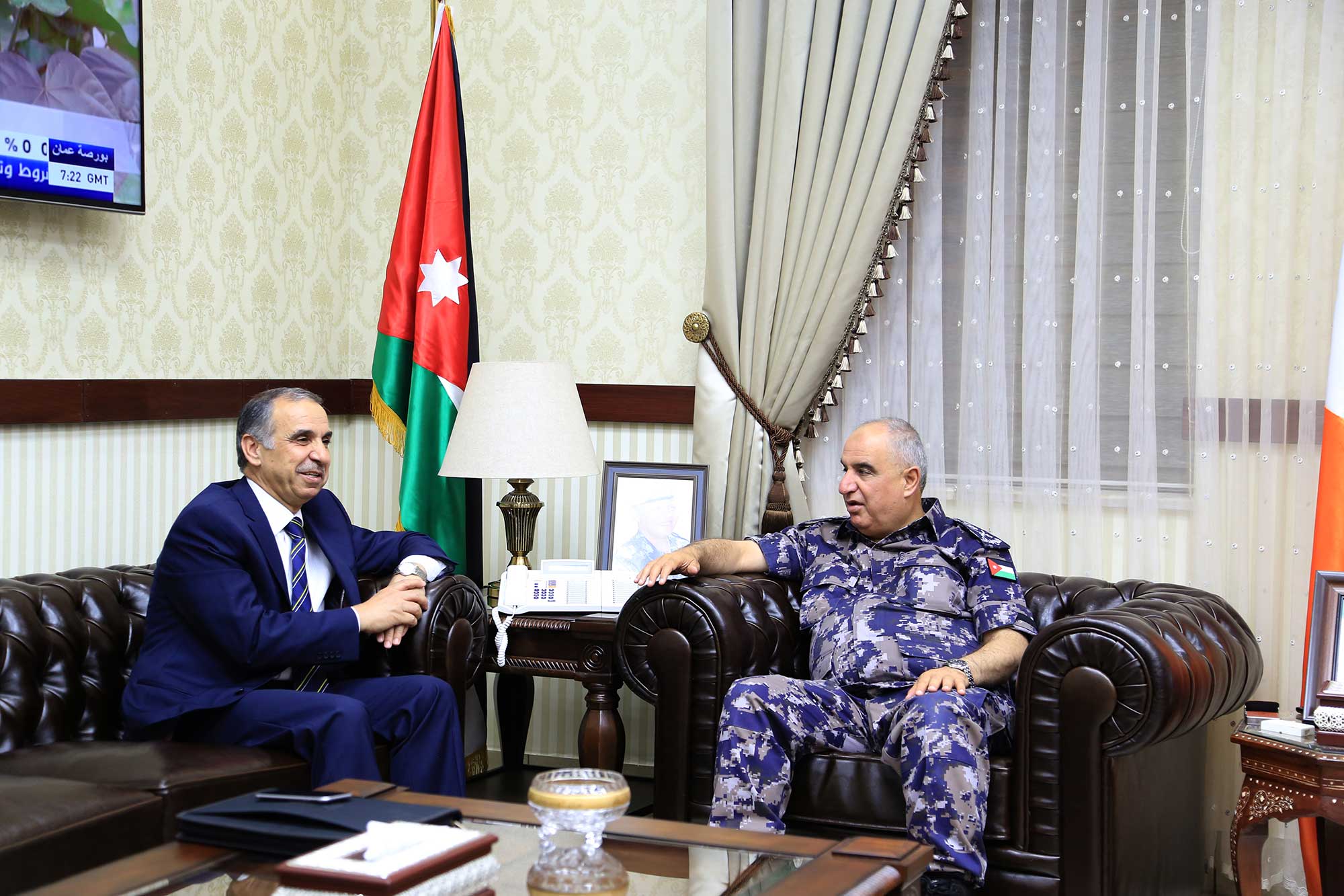 البزايعه يلتقي السفير الأردني في كوريا