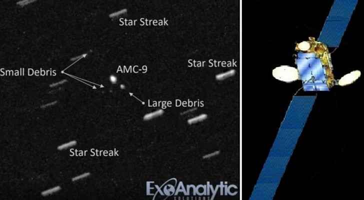 قمر اصطناعي وزنه 1636 أطنان خرج