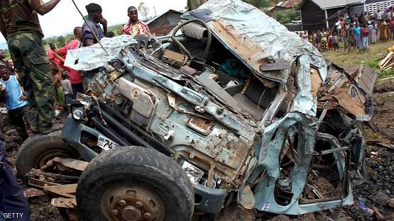 78 قتيلا بانقلاب شاحنة