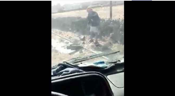 بالفيديو.. ضبط مواطن تسبب بقطع المياه