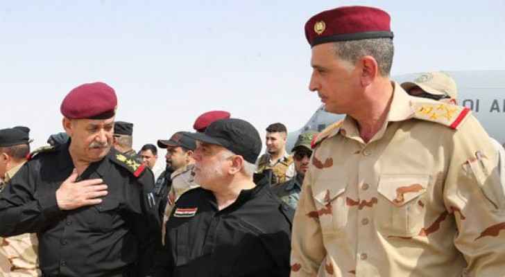 العبادي يعلن استعادة مدينة الموصل بشكل