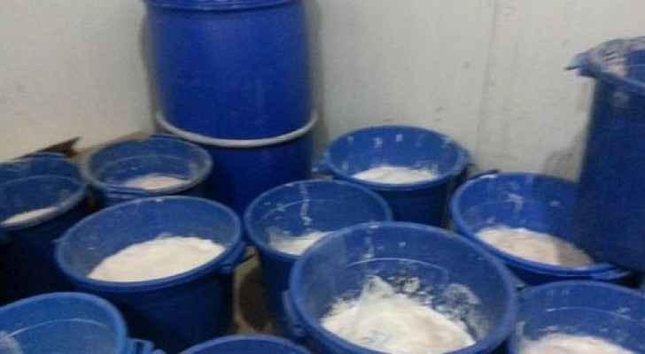 اتلاف نصف طن البان غير صالحة