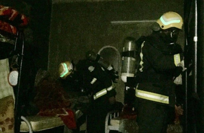 وفاة 11 شخصا بحريق في السعودية