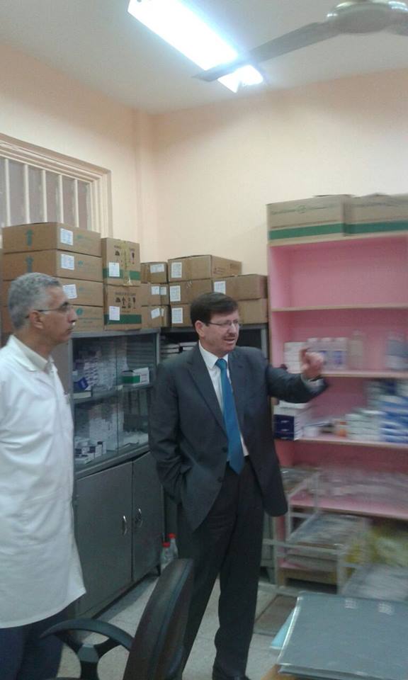 وزير الصحة يفاجئ مركز صحي ماركا