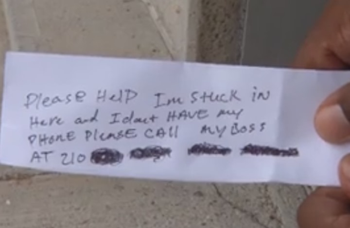 صراف آلي يخرج نداءات استغاثة بدلا