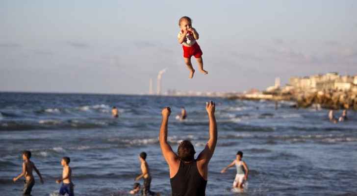 1639 1637% من شواطئ غزة ملوثة