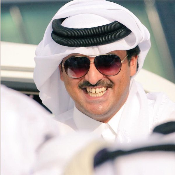 جوعان يغرد لشقيقه أمير قطر عبر