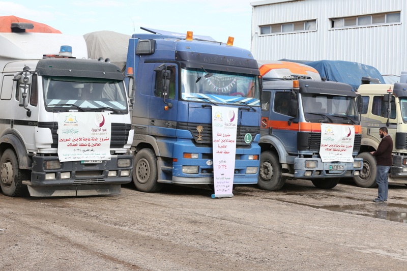 حملة اغاثة قطرية عاجلة للاجئين العالقين