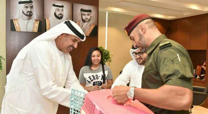 بالفيديو.. كيف أسعد دفاع مدني دبي