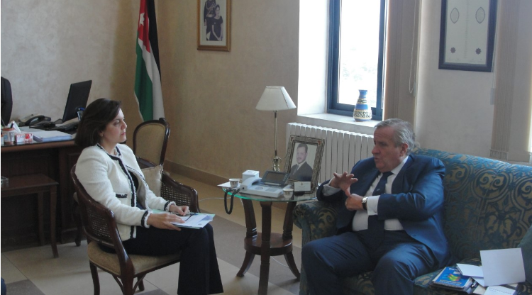 تبادل الخبرات الاجتماعية بين الاردن وايطاليا