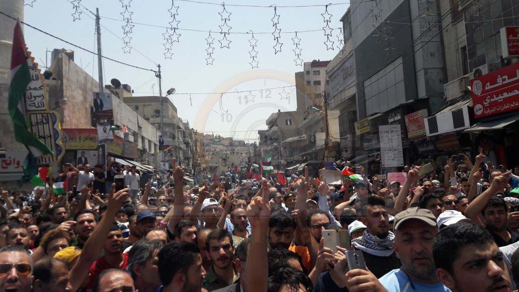 انطلاق مسيرات في الأردن نصرة لـ