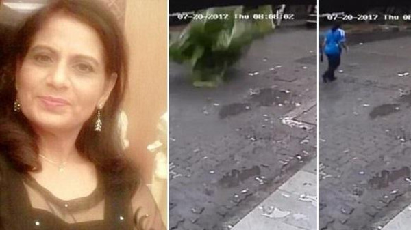 فيديو للموت يطارد مذيعة شهيرة ويهوي