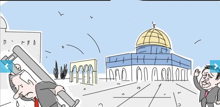 كاريكاتير «خطير» لـ «هآرتس» الإسرائيلية (شاهدوا)