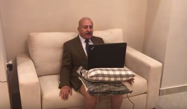 الزميل عصفور على قناة الجزيرة بـ