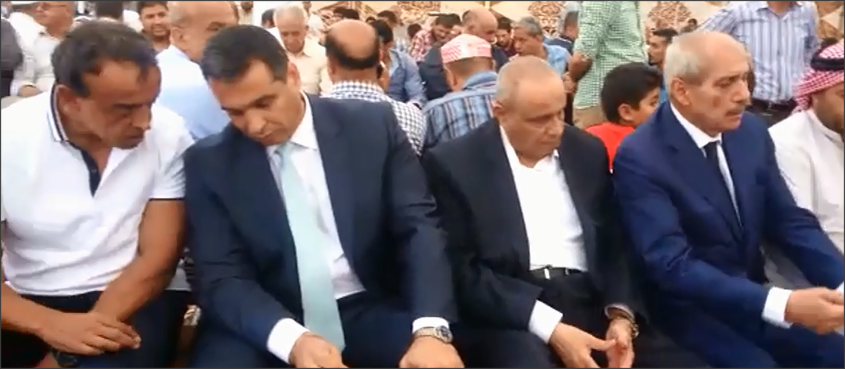 بالفيديو والصور.. مندوب الملك فايز الطراونة