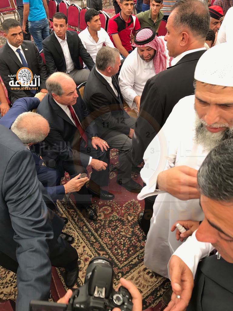 ماذا قال الملك لوالد الفقيد الجواودة؟