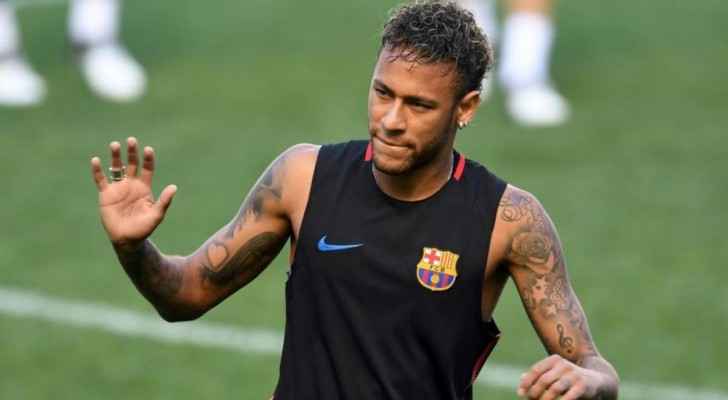 برشلونة يعلن رحيل نيمار عن التدريبات