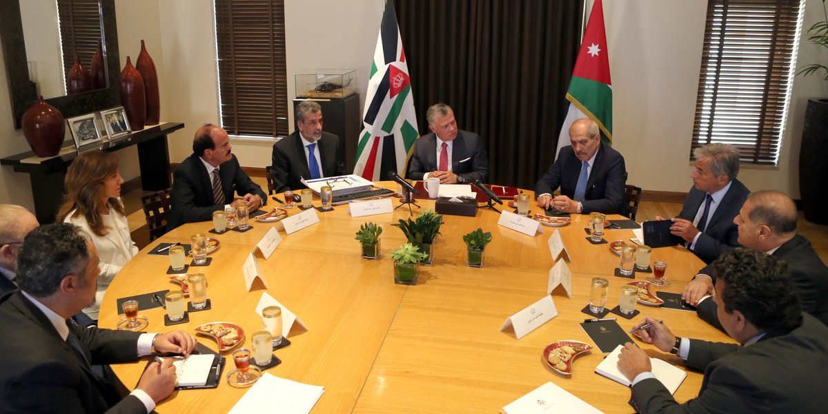 الملك يلتقي رئيس وأعضاء مجلس مفوضي