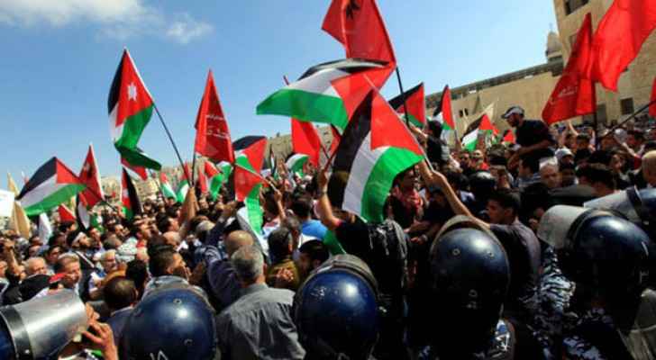 وقفة تضامنية مع الاقصى بالمزار الجنوبي