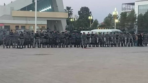 مشهد مؤثر لـ قوات الدرك (صور)