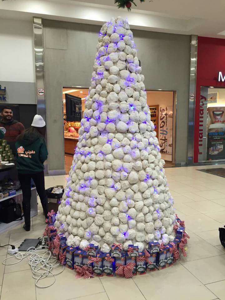 شجرة ميلاد من الجميد