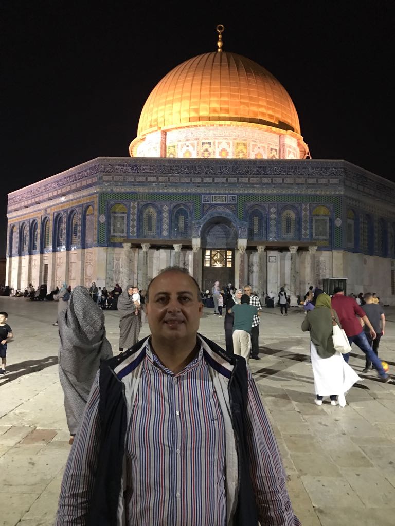 خلال زيارته لفلسطين ومناطق 48 للترويج