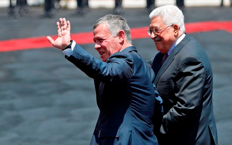 زيارة الملك إلى رام الله في