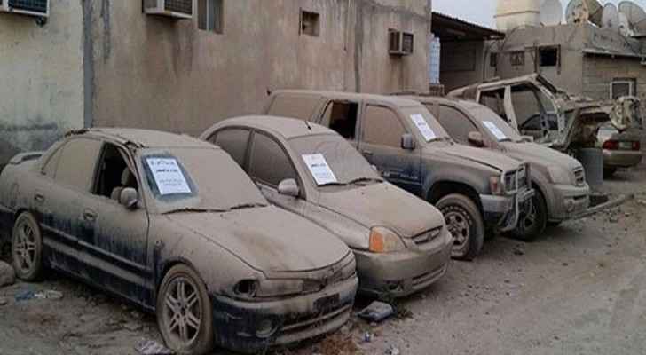 رفع 1640 ألاف هيكل لمركبات مهجورة